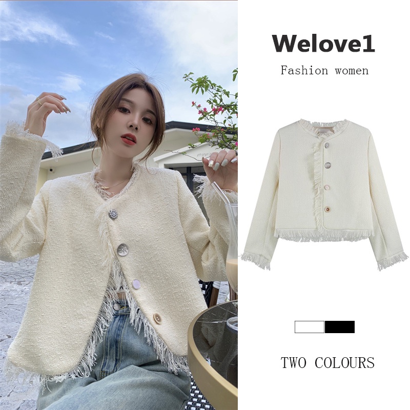 Áo Khoác Ngắn Tay Dài Thiết Kế Mới Thời Trang Theo Phong Cách Hàn Quốc Cho Nữ