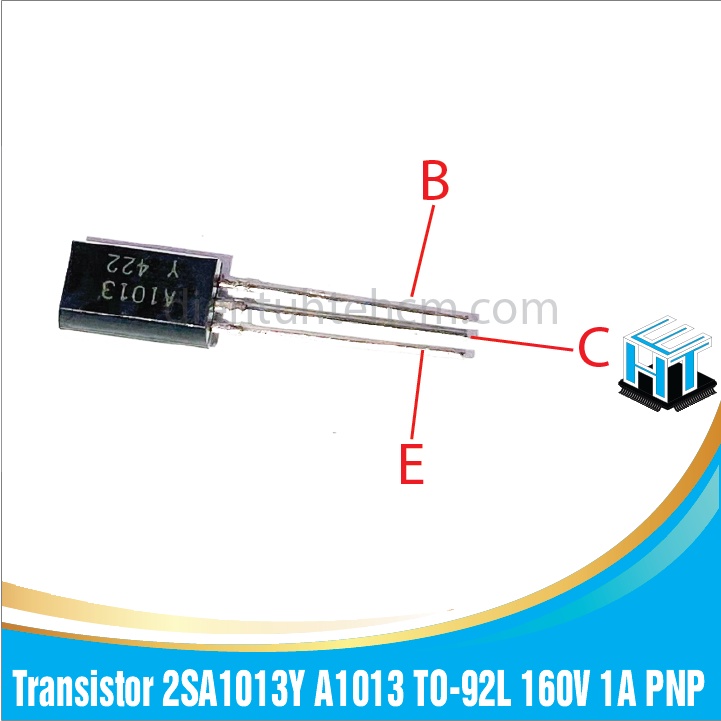 Set 20 cái Linh Kiện loại Transistor 2SA1013Y A1013 TO-92L 160V 1A PNP