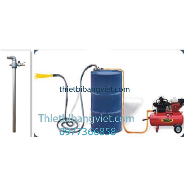 Dụng Cụ Bơm Hóa Chất Dùng Khí Nén SZQ-40/ SZQ-25 Chất Liệu Thép Không Dỉ, Inox 304- Thiết Bị Bằng Việt