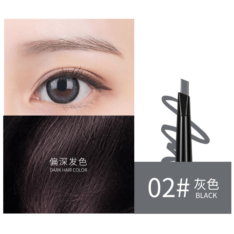 [Hàng mới về] Bút kẻ lông mày hai đầu trang điểm tự nhiên lâu trôi chống nhòe chống thấm nước | BigBuy360 - bigbuy360.vn