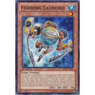 Thẻ bài Yugioh - TCG - Fishborg Launcher / ABYR-EN096'