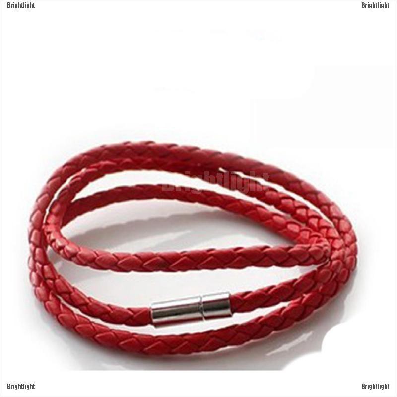 Dây Chuyền Da Thật Thiết Kế Đơn Giản Thanh Lịch Cho Nữ