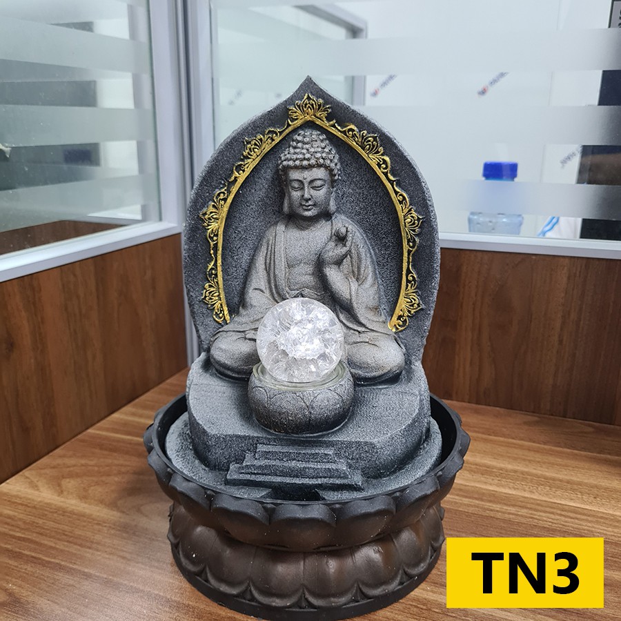 AQUA DECOR THANH LÝ  Thác nước phong thủy tượng phật bình an