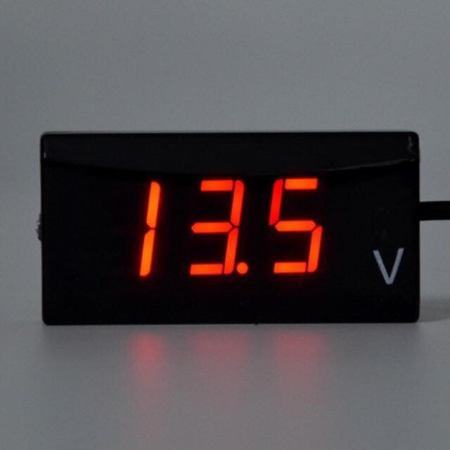 Đồng hồ báo volt bình xe máy - Volt Meter
