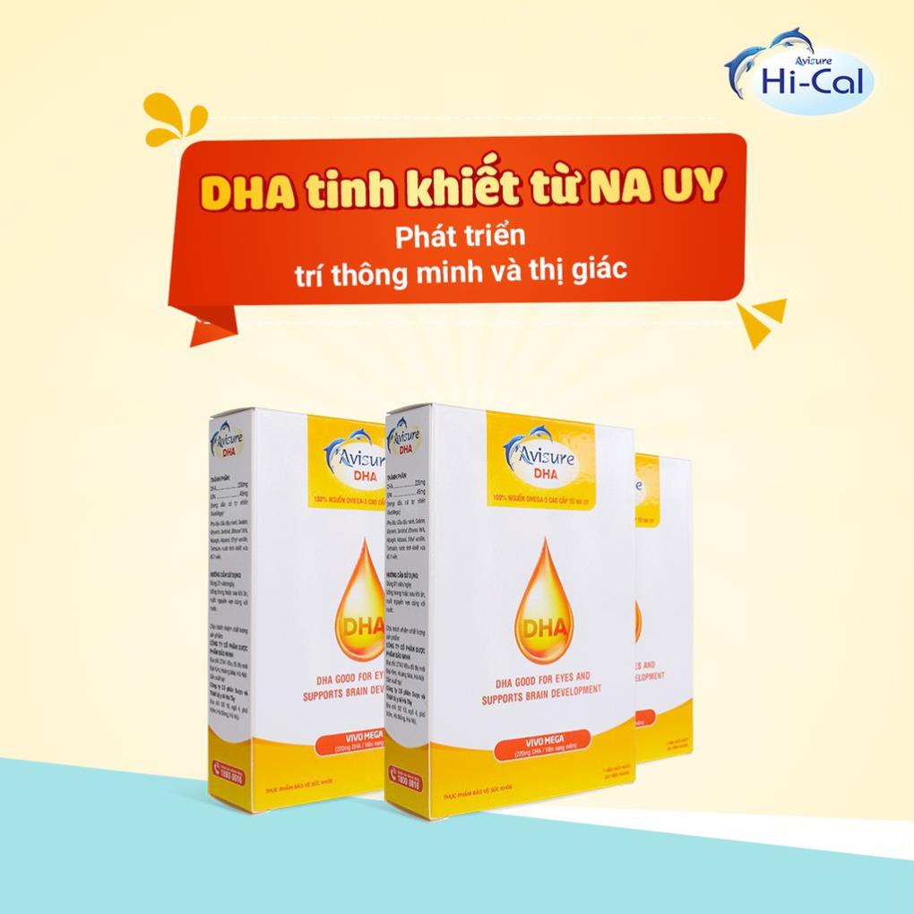 AVISURE DHA – DHA tinh khiết từ NAUY cho mẹ bầu giúp bé phát triển não bộ và thị giác tối ưu (40 viên)