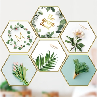 Decal Sticker Tranh dán tường mẫu hoa lá IN công nghệ chất lượng cao Zooyoo ZH60