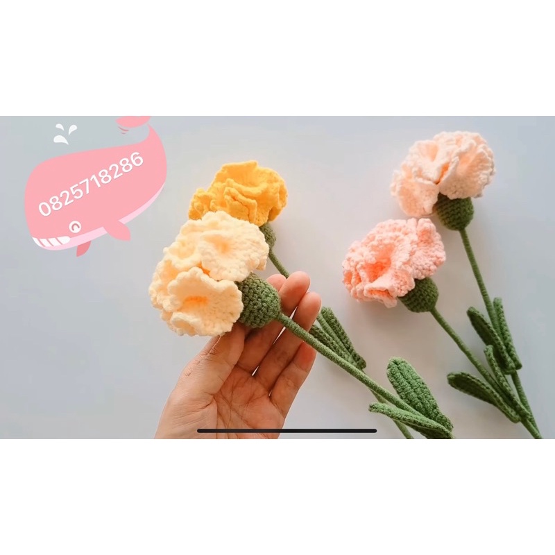 HOA HANDMADE - MẪU HOA CẨM CHƯỚNG (HOA PHĂNG)💐