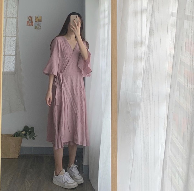 Váy Jasmine wrap dress