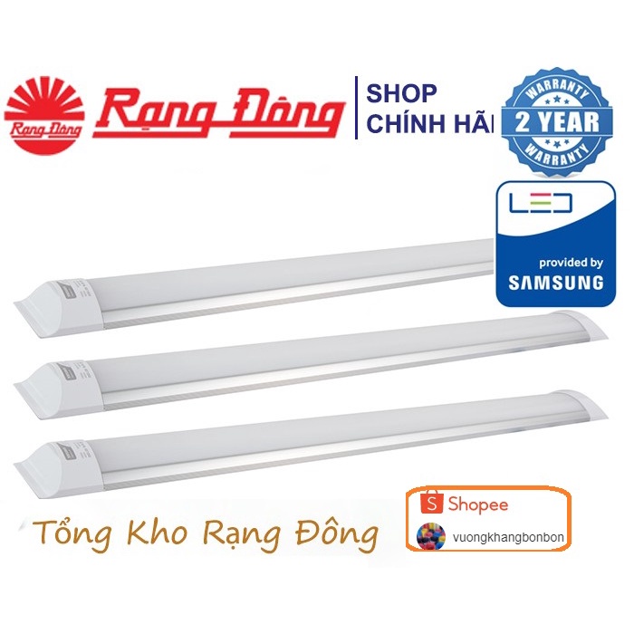 Đèn LED Bán Nguyệt Rạng Đông 30cm - 60cm - 120cm HÀNG CHÍNH HÃNG nếu sai 1 đền 10