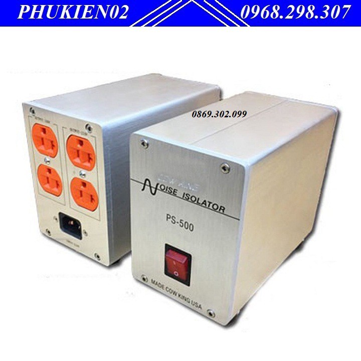 Bộ Lọc Nguồn Điện Biến Áp Cách Ly Audio 220V/100V PS500