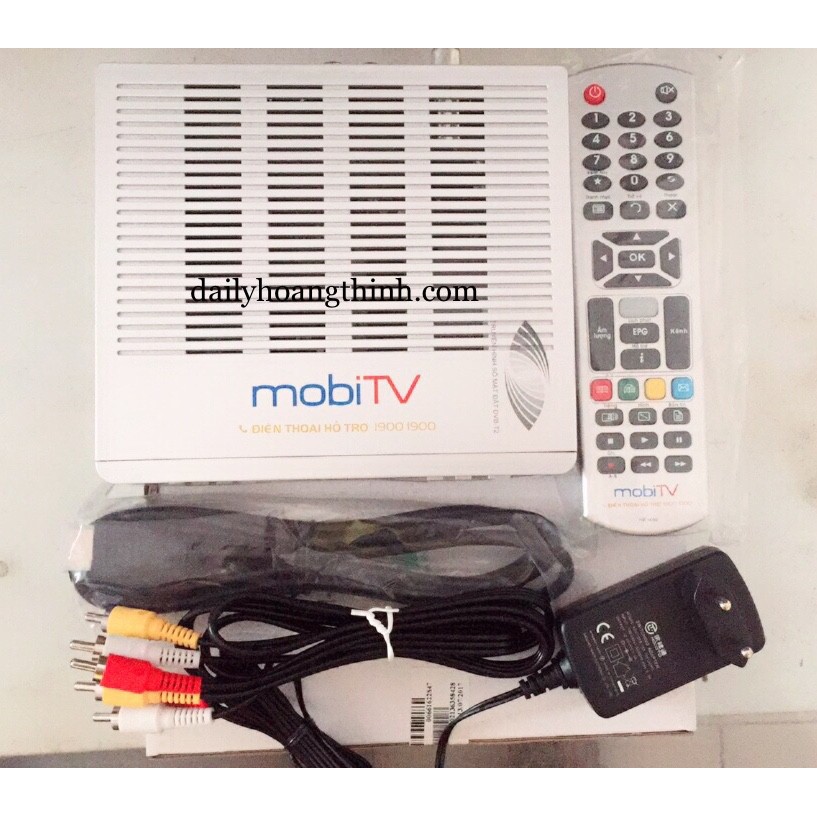 Đầu thu DVB T2 F6 (mobiTV F6) của Truyền hình an viên - Thu được 100 kênh truyền hình miễn phí