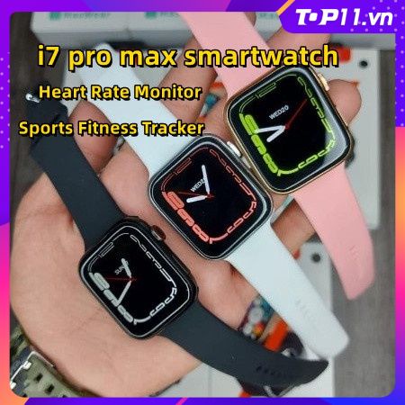 I7PROMAX Smartwatch Bluetooth Cuộc Gọi Nhiệt Độ Cơ Thể Đo Lường Trái Tim Tỷ Lệ Màn Hình Thể Thao Tập Thể Dục Tracker Thông Minh Đồng Hồ