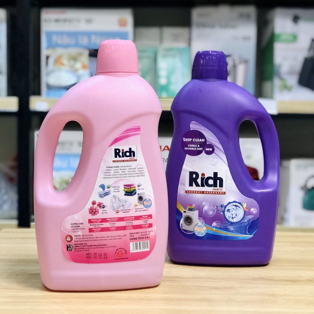 Nước giặt xả Rich Owell - hàng chính hãng GIÁ CỰC RẺ
