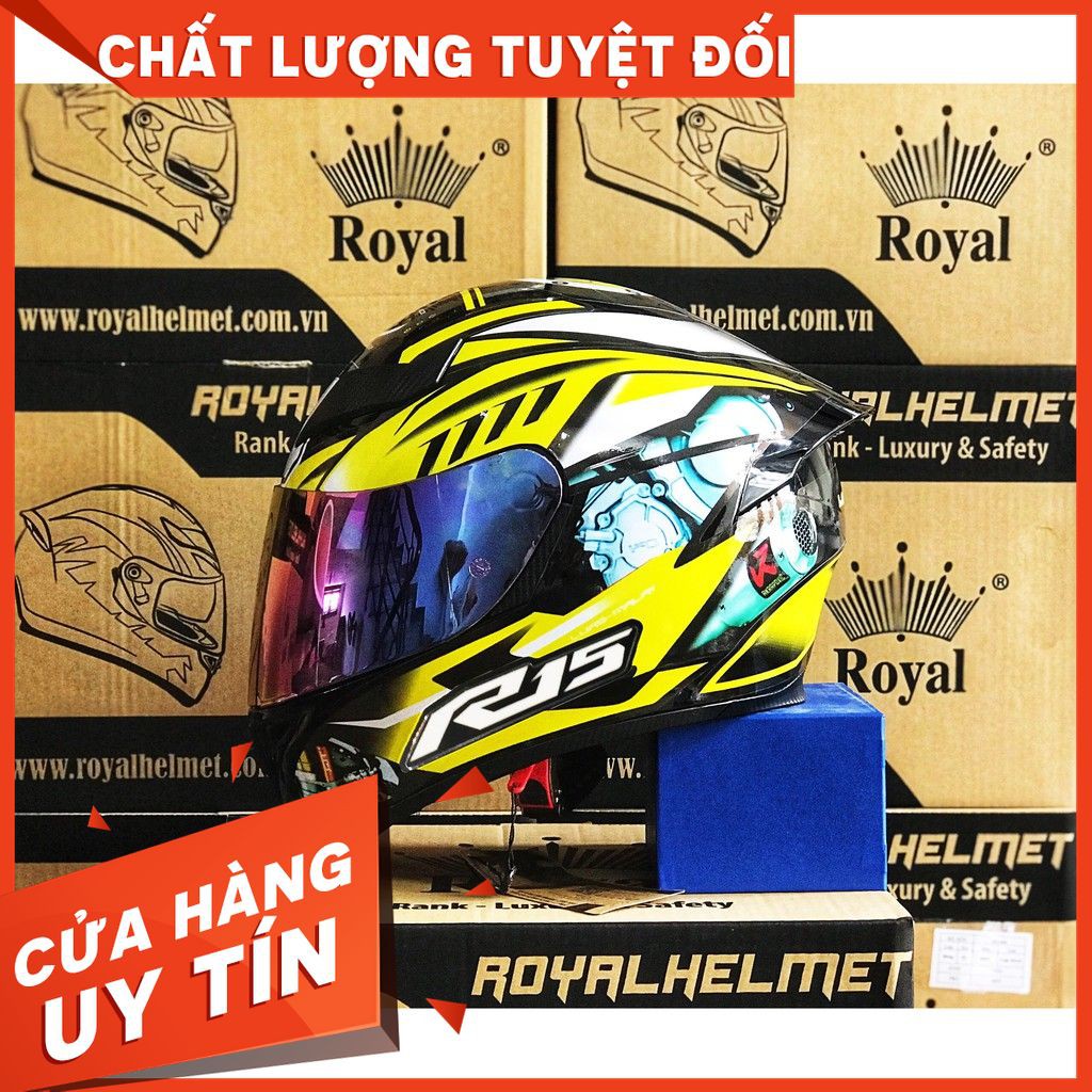 MŨ FULLFACE M138B ĐEN BÓNG LÊN TEM R15 CỰC ĐẸP, TẶNG TÚI XÁCH, BẢO HÀNH 12 THÁNG