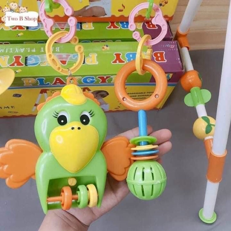 Kệ chữ A vẹt có nhạc cho bé