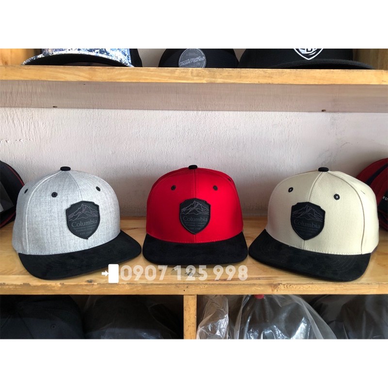 Nón snapback COLUMBIA, nón hiphop cool ngầu.