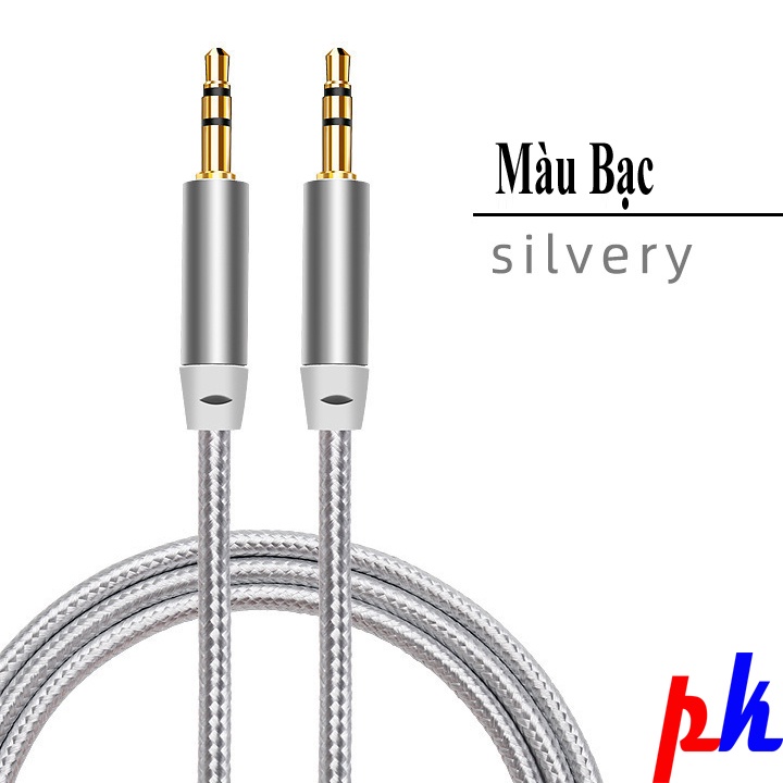 [Mã ELHACE giảm 4% đơn 300K] Jack 2 đầu 3.5 mm 3 chấu AUX YPX35