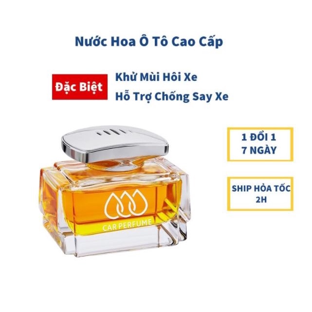 Nước Hoa Xe Hơi Ô Tô Cao Cấp Đặt Taplo Khử Mùi Xe Mùi Hương Dịu Nhẹ