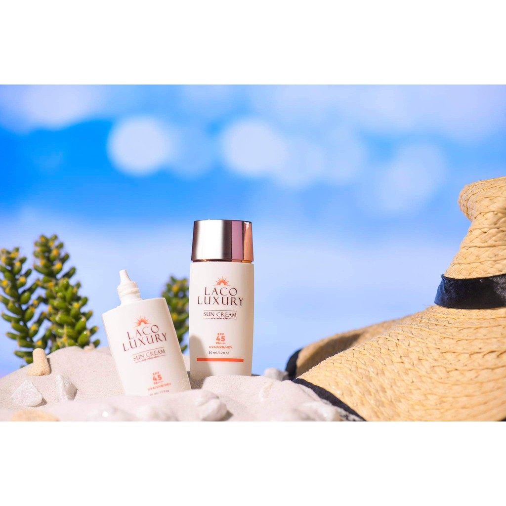 KEM CHỐNG NẮNG LACO LUXULY 🎁DẠNG GEL SỮA_KIỀM DẦU_LÀNH TÍNH_CHÍNH HÃNG LACO | BigBuy360 - bigbuy360.vn