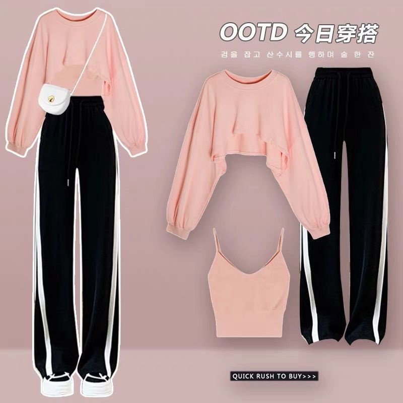 Set Đồ Thể Thao Dài Tay Phong Cách Mới Cho Nữ