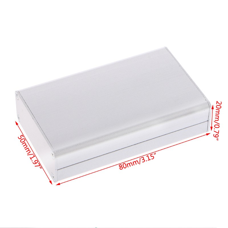 Hộp Nhôm Bảo Quản Thiết Bị Điện Tử 80x50 X 20mm