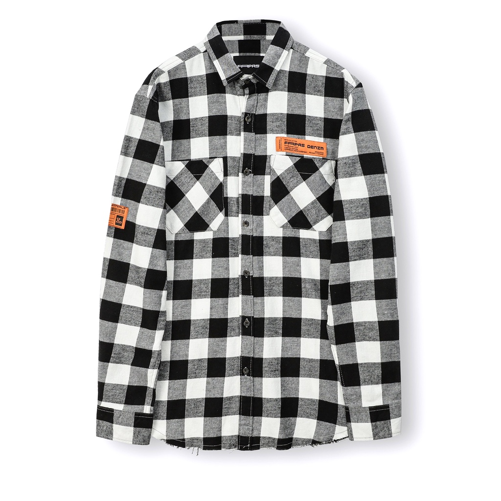 Áo Sơ Mi Nam Fallon Caro Mới Mẻ Trẻ Trung Đa Dụng Chất Vải Flannel Thoáng Mát Thấm Hút Tốt Form Regular Vừa Vặn - FAPAS