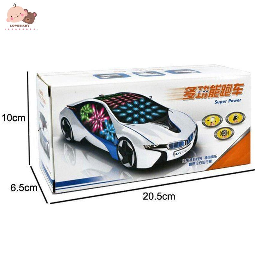 Universal LED Light Music Electric Flashing Cars Children Kids Car Toys Gift