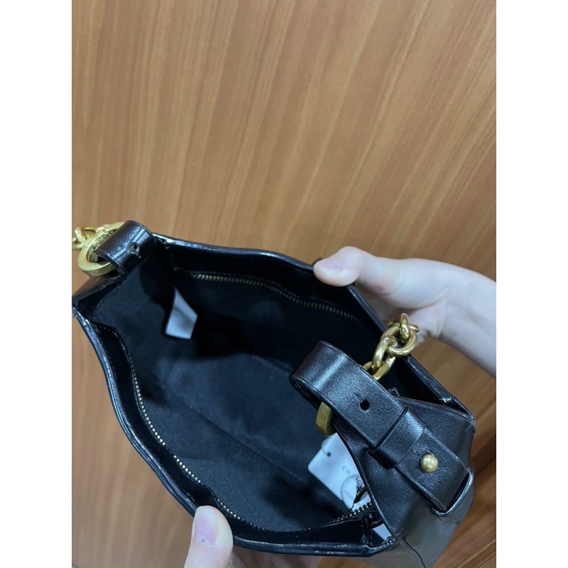 Túi Nữ Cnk Kẹp Nách Hoặc Đeo Chéo Tuỳ chỉnh Độ Dài Dây Đeo Chain Handle Shoulder Bag