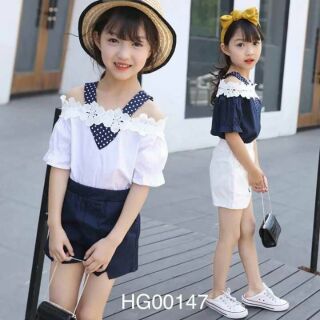 Combo 4 bộ set váy đáng yêu cho bé gái