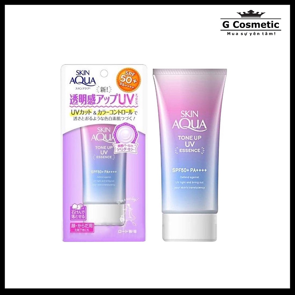 Kem Chống Nắng Skin Aqua Tone Up UV Essence Nhật Bản 80ml