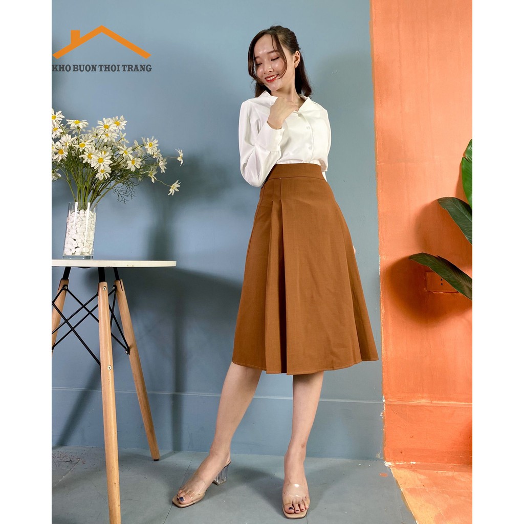 Chân Váy Chữ A Xếp Ly 2 Bên 921 | BigBuy360 - bigbuy360.vn