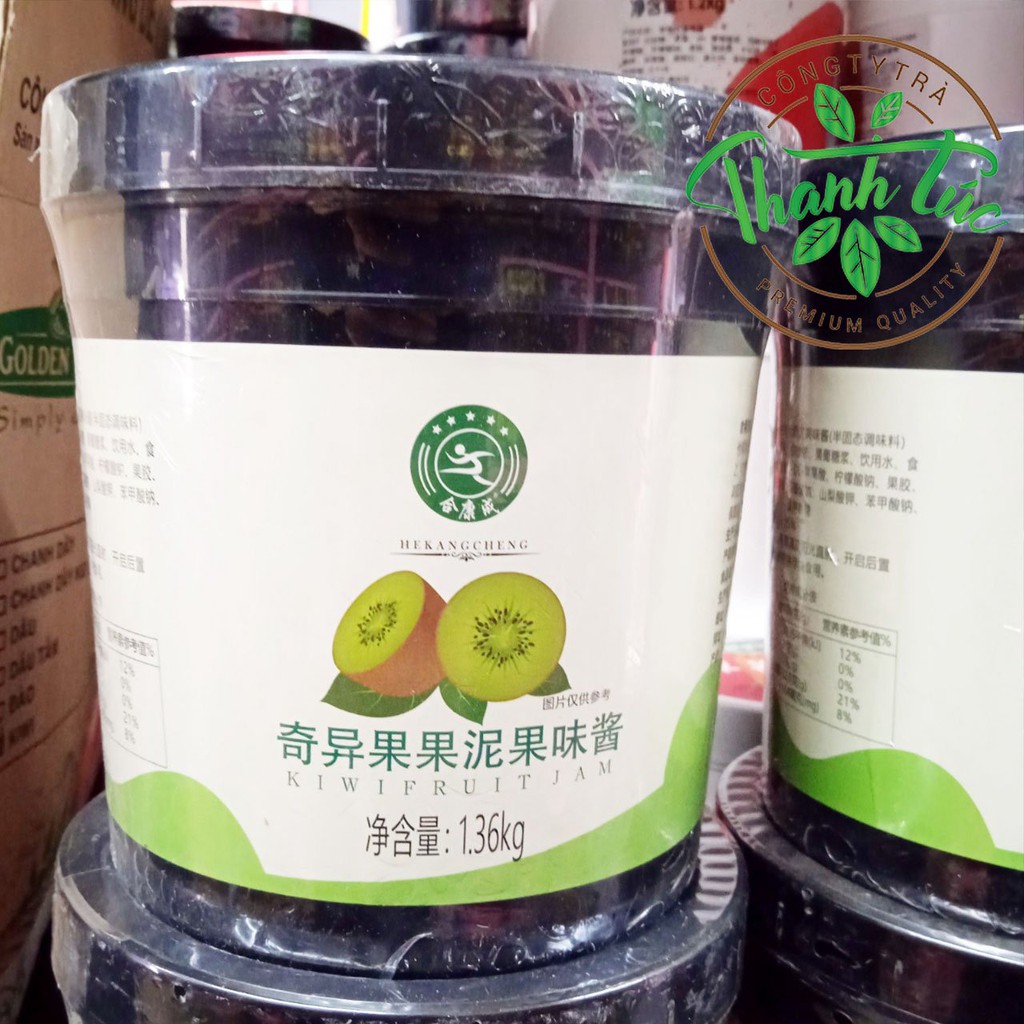 Mứt Hekhang Người Xanh Kiwi Hủ 1kg3