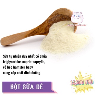 [TẶNG BÁNH COOKIE GẤU] Bột sữa thơm béo hamster