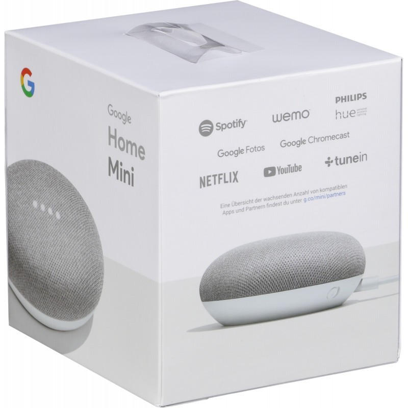 Loa thông minh Google Home Mini tích hợp trợ lý ảo Google Assistant-Nhập khẩu US-nguyên seal