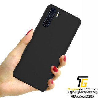 [Giá rẻ nhất ] Ốp lưng OPPO A91 2020, Reno 3, F15 silicon dẻo màu đen, không ố vàng