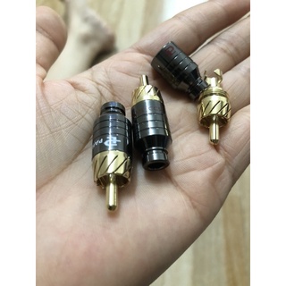 Jack RCA,Hoa sen, AV đồng (đơn giá 1 cặp )mẫu jack nhỏ