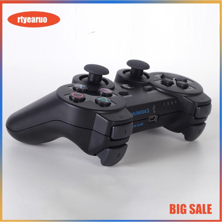 💥PS3💥Tay Cầm Máy chơi game Trò chơi gamepad không dây Điều khiển trò chơi không dây Cần điều khiển rung kép Gamepad