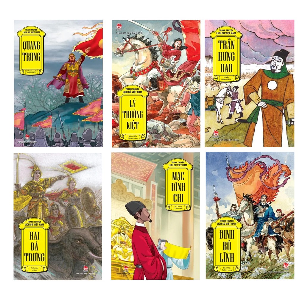 Sách - Tranh truyện lịch sử Việt Nam - 22 cuốn phần 1 - có mã lẻ | BigBuy360 - bigbuy360.vn