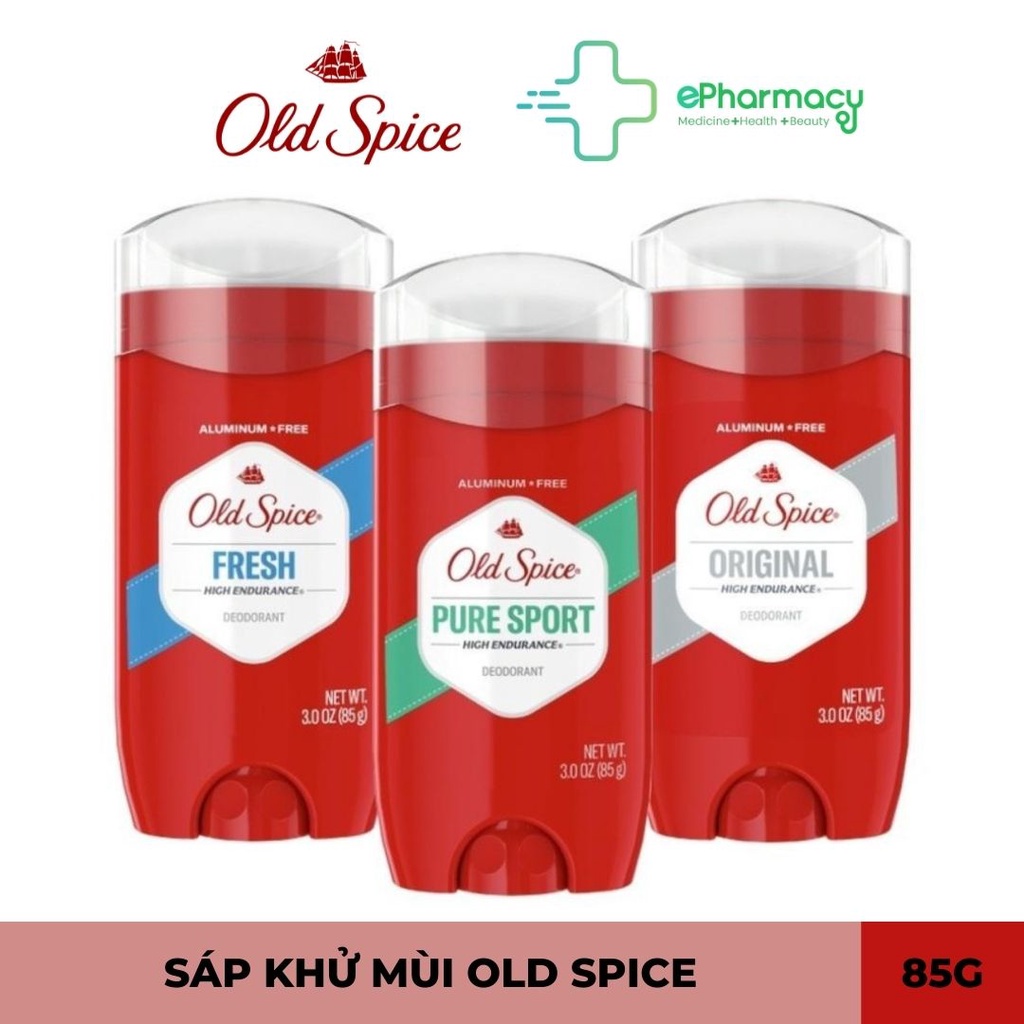 Lăn khử mùi OLD SPICE Mỹ - Sáp khử mùi Old Spice dành cho nam giới [85g]