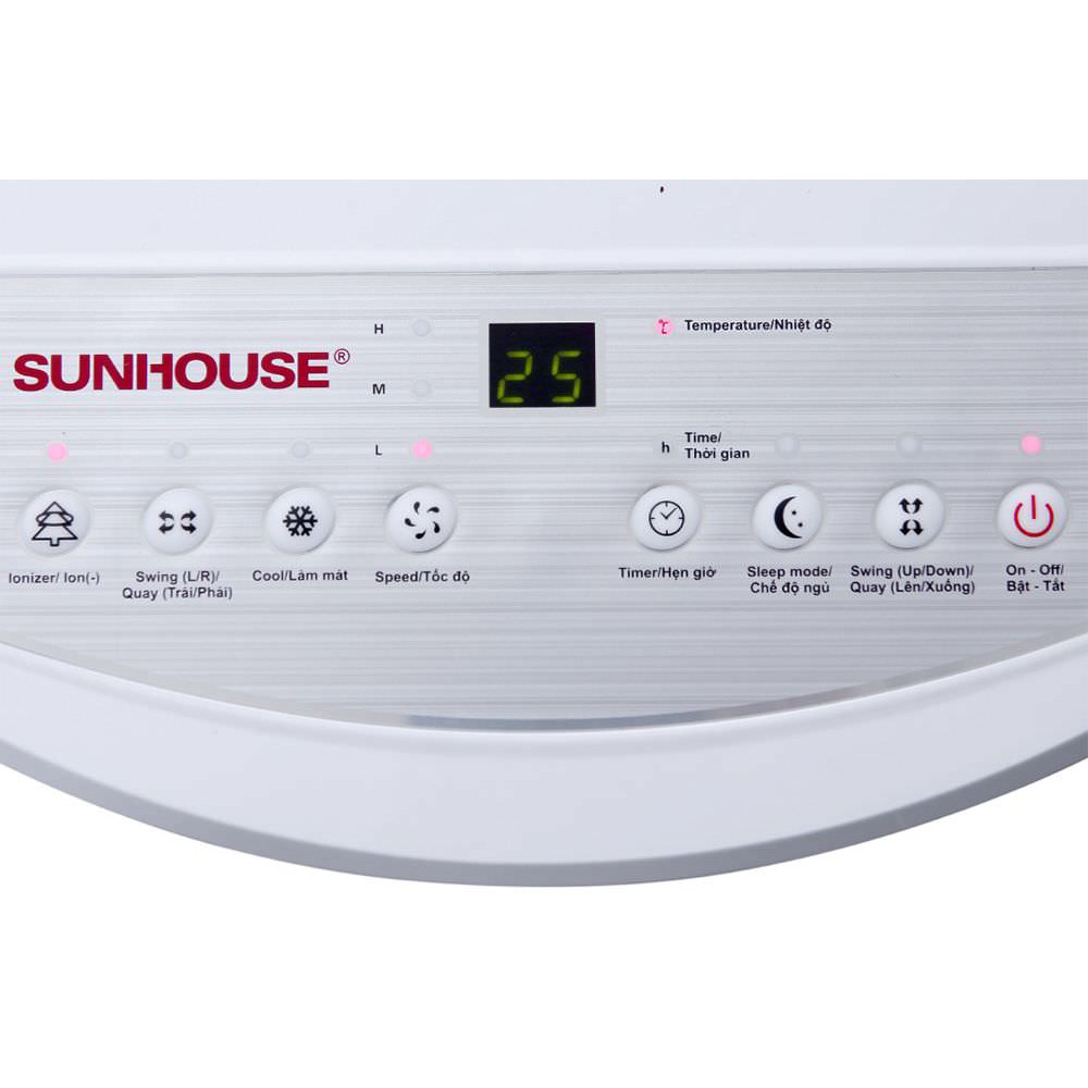 Máy làm mát không khí SUNHOUSE SHD7723 Quạt hơi nước , Quạt điều hòa