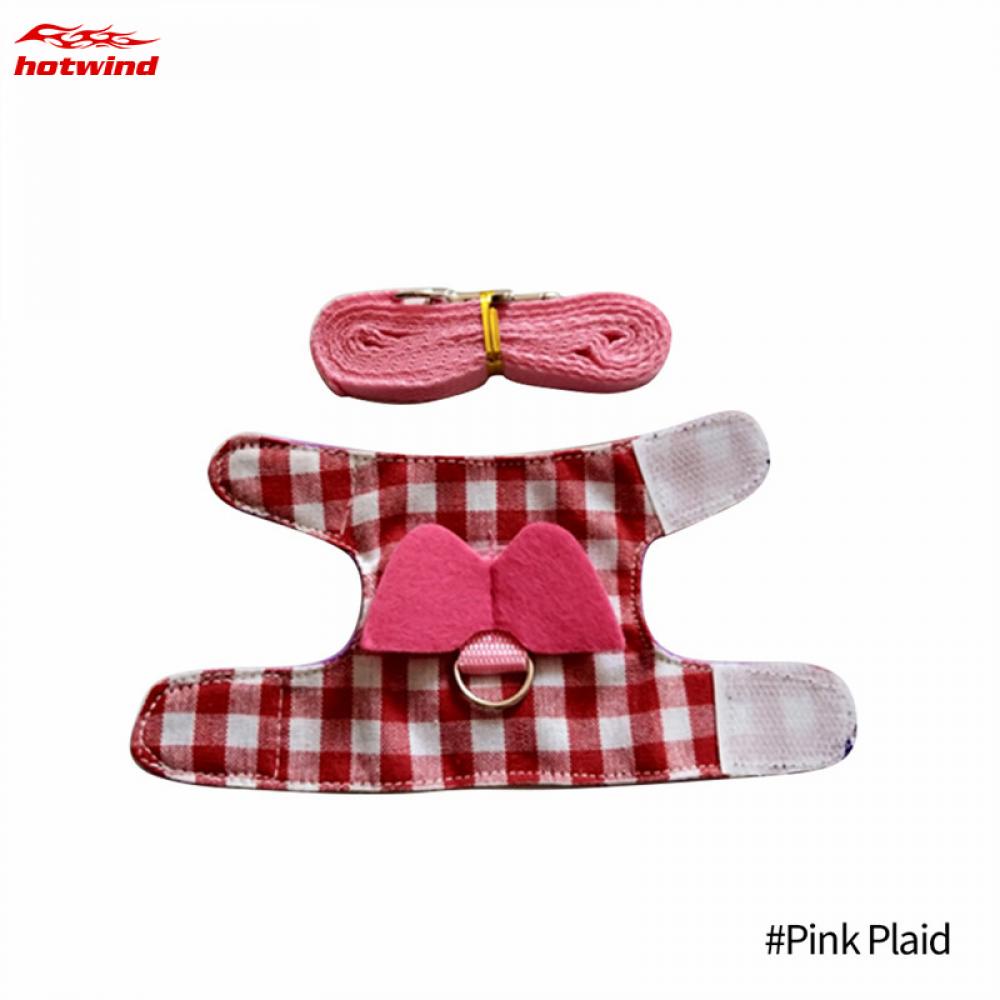 Hw Áo Vest Kèm Dây Dắt Đính Nơ Dễ Thương Cho Thú Cưng Cỡ Nhỏ/Chuột Hamster/Thỏ