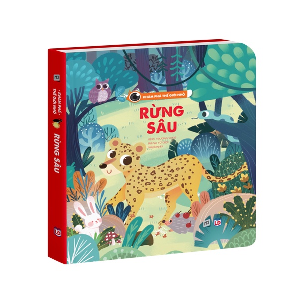 Sách tương tác 3D - Khám phá thế giới nhỏ - Rừng sâu ( 0-12 tuổi )