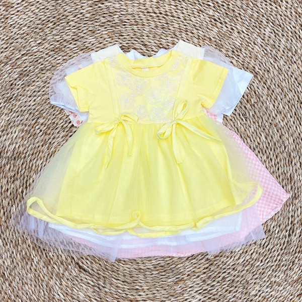 Váy đầm bé gái Quảng Châu công chúa tiểu thư từ 10-17kg - VQC