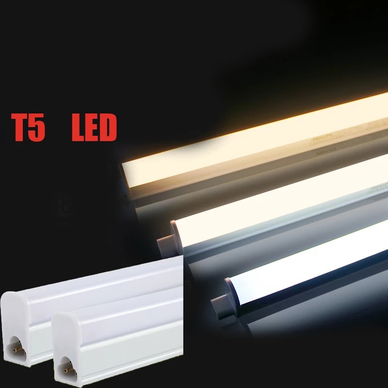 Đèn LED Gắn Trần Nhà Hình Vuông T5 Ánh Sáng Trắng Ấm Áp