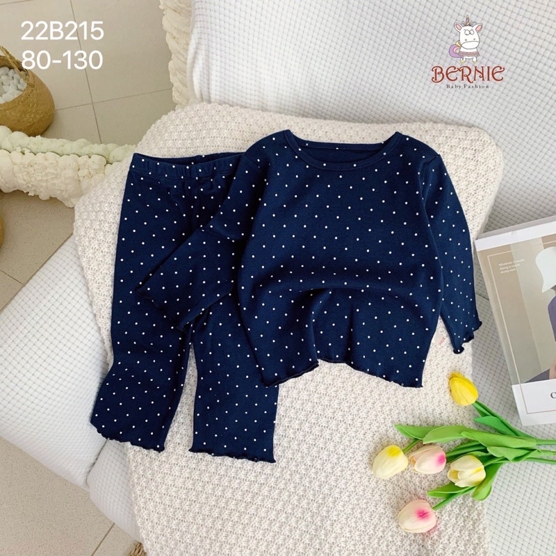 Set bộ chấm bi bé gái