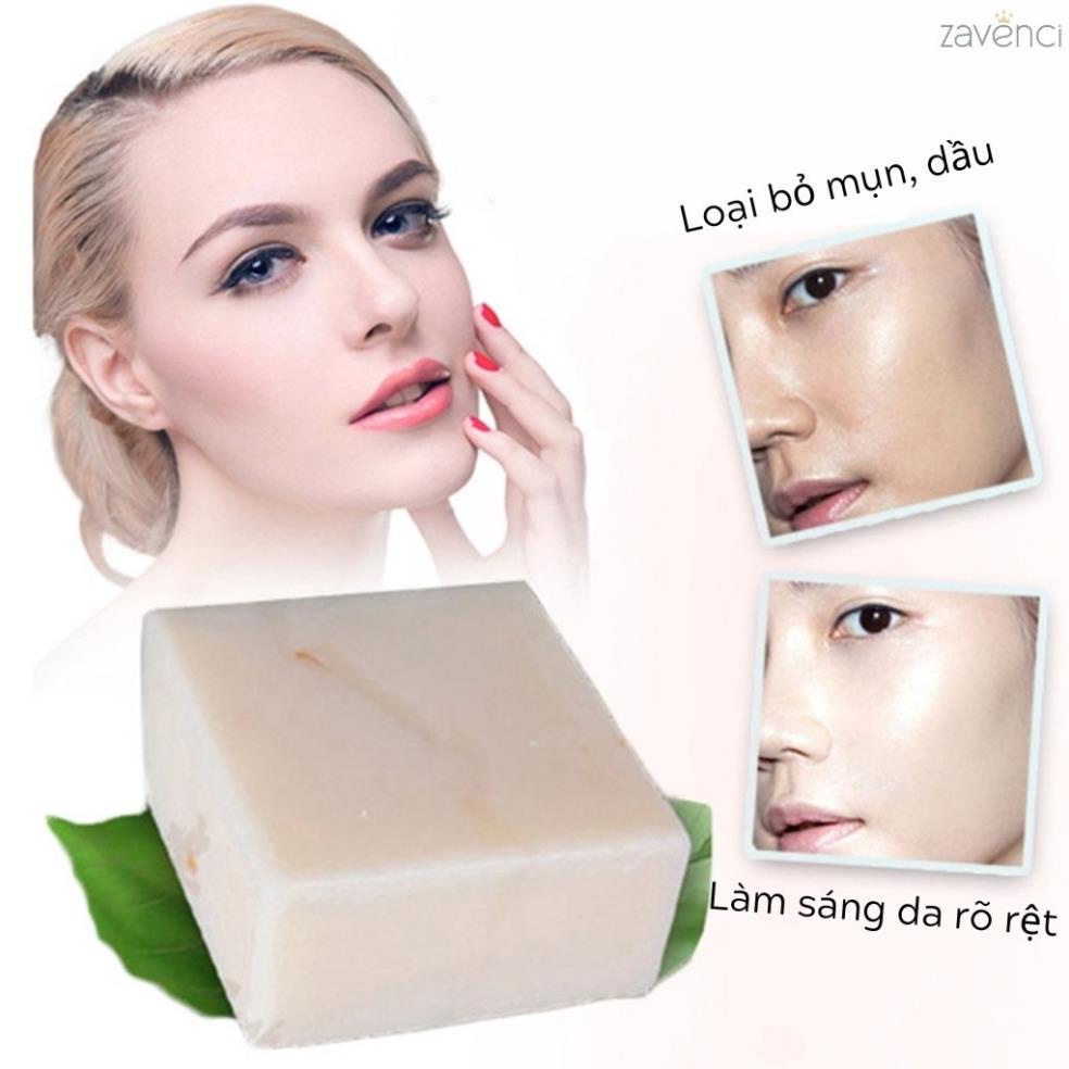 Xà Phòng Cám Gạo CHÍNH HÃNG Xà Phòng Trắng Da Thái Lan Jam Rice Milk Soap 65gr MYPHAMRENEVA