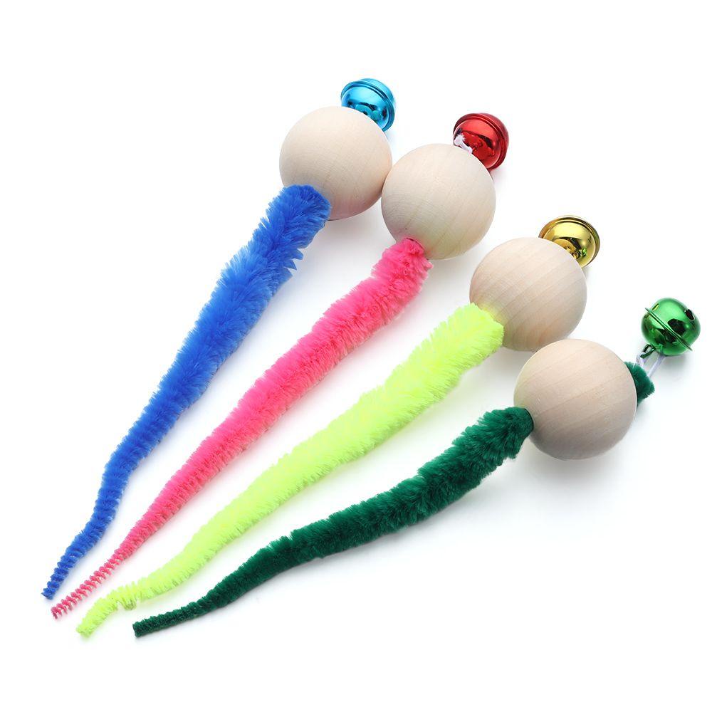 YNATURAL Tóc Giả Có Chuông Màu Sắc Ngẫu Nhiên Cho Mèo