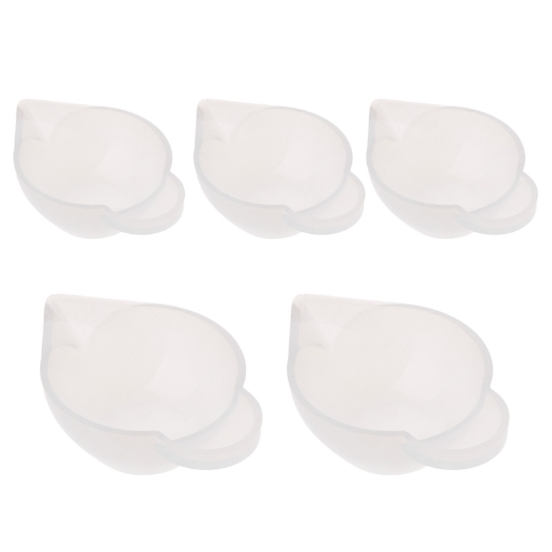 Set 5 Khuôn Silicone Làm Bánh Tráng Miệng Hình Giọt Nước