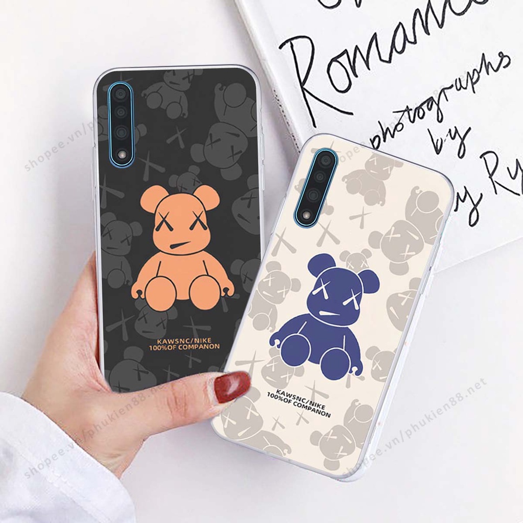 Ốp lưng Vsmart Live hình Robot Bear, Kawsnc bảo vệ điện thoại