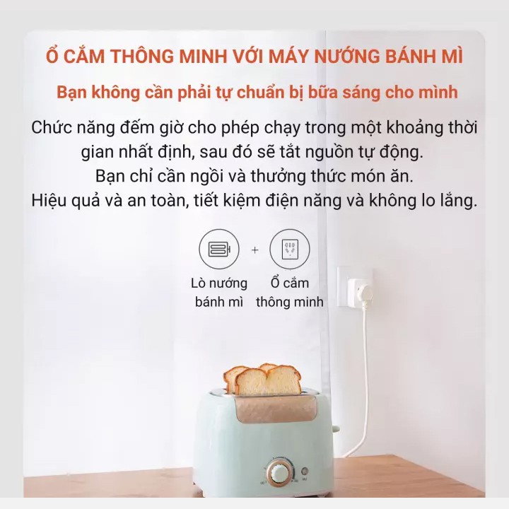 Ổ Cắm Điện hẹn giờ thông minh wifi điều khiển từ xa Bảo hành 12 tháng PR-SW07 Pingron